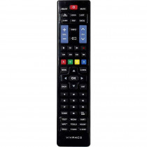 Vivanco RR220IR Mando a Distancia Universal para TV Samsung y LG, Compatible con Smart TV, Negro ?>