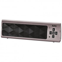 AEG Altavoz bluetooth BSS 4818 Titanio