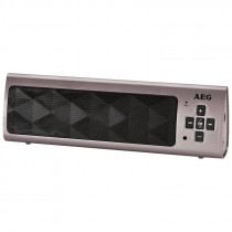 AEG Altavoz bluetooth BSS 4818 Titanio