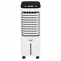 Adler AD 7913 Climatizador Evaporativo 3 en 1 Enfriador de Aire, Humidificador, Purificador de aire, 3 Modos de Ventilador, Oscilante, Depósito de agua 12 Litros, Air Cooler, 350W