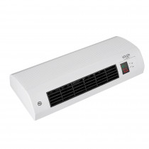 ADLER AD 7714 Calefactor Cerámico de Pared Split, Sensor Ventanas Abiertas, Temporizador Semanal, Termostato Digital 7-38 °C, Función Ventilador, Mando a Distancia, 2200W 