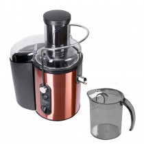 Adler AD 4123 Licuadora para Frutas y Verduras, Acero Inoxidable, 2 Velocidades, Boca Ancha de 75 mm, Extractor de jugos 20.000 rpm, Alto Rendimiento, Jarra 1,5 L, sin BPA, 800W 