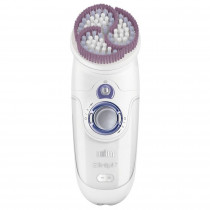 Braun Silk-Épil 7 909 WD Skin Spa Cepillo de limpieza y Exfoliación de la Piel, Facial y Corporal, Impermeable, 2 velocidades, Inalámbrico