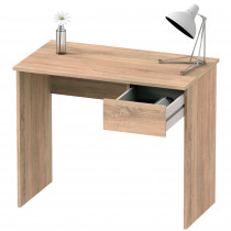 briebe Escritorio, Mesa de Ordenador 75x90x50cm (Alto x Ancho x Profundo), 1 Cajón, Oficina, Habitación Juvenil, Desk, Nova Roble Cambrian