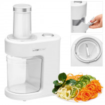 Clatronic ME 3673 - Cortador de verduras decorativas en espiral eléctrico