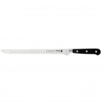 Fagor Couper Cuchillo Cocina Profesional Jamonero con Punta 25 cm Hoja Acero Inoxidable Grosor 2 mm, para Cortar Finas Lonchas de Jamón, Mango Ergonómico