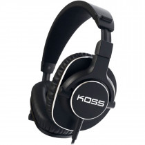 Koss PRO4S Studio Auriculares con Cable, Cascos de Diadema Cerrados, Headphones Over Ear, Ajustables, para Música en Casa o en Estudio de Sonido Profesional, Calidad de Graves, Negro