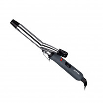 MPM Rizador de pelo MLO-03MPM MLO-03 Rizador de Pelo de 19 mm de Acero Inoxidable, Control de Temperatura en 2 Etapas, 16W