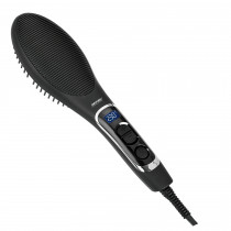 MPM MPR-08 Cepillo de aire Secador de cabello, Iónico, Alisador Cerámico, Control de la temperatura de 80º a 230º, Pantalla LED, apagado automático, 57 W