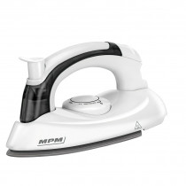 MPM MZE-18 Plancha de Viaje Vapor 8g/min. con mango plegable, ligera y pequeña, suela NON-STICK , ajuste temperatura, depósito 25ml, 700W