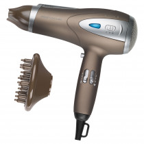 Secador de pelo - PROFICARE HT 3073, Secador de Pelo Profesional Iónico,  Diseño Tubo Plegable, 3 Niveles Temperatura, Boquilla 3, 1600 W, 2 niveles  temperatura, Rosa