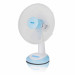 MPM MWP-16 Ventilador Portátil de Sobremesa Oscilante, 3 Velocidades, 34cm,  Blanco, 40W