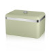 Swan Retro SWKA1010GN Panera de Mesa para Guardar Pan, Capacidad 18 Litros, Contenedor de Metal para Almacenamiento Pan y Bollería, Bread Bin, Diseño Vintage, Verde