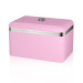 Swan Retro SWKA1010PN Panera de Mesa para Guardar Pan, Capacidad 18 Litros, Contenedor de Metal para Almacenamiento Pan y Bollería, Bread Bin, Diseño Vintage, Rosa