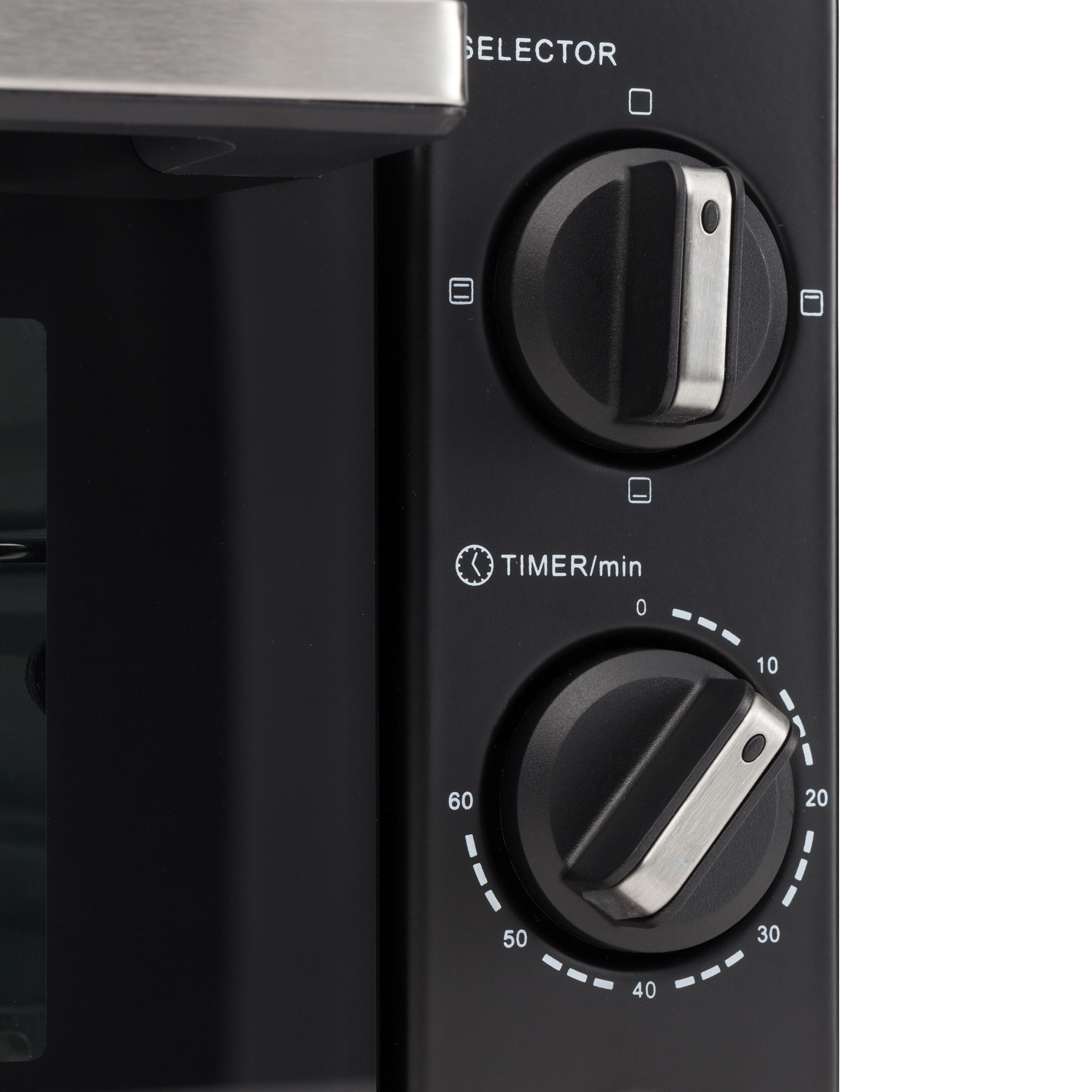 Mesko MS-6013 Horno Eléctrico de Sobremesa Cuarzo de 9 litros, Acero Inoxidable, Grill, Temporizador, 1000W