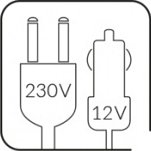 CAMRY CR-8062 Nevera Portátil Camping, 20 Litros, 12 V 220-240V, Control de temperatura, Frío y Calor. Adaptador para coche, Silencioso, Puerta transparente
