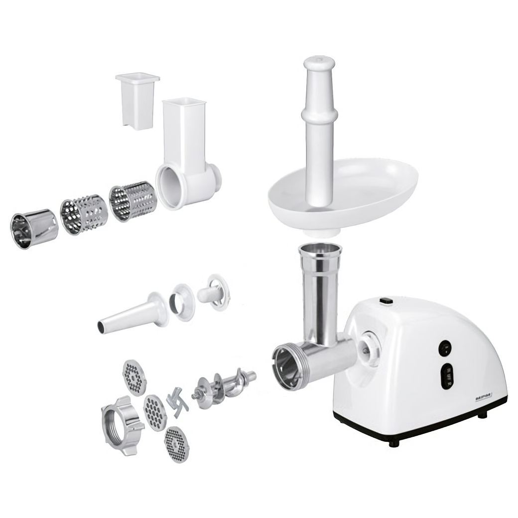 Couteau Et Disque De Rechange Pour Hachoir à Viande - Diamètre Trou 7,5 Mm - Acier Au Carbone - 61,5 Mm