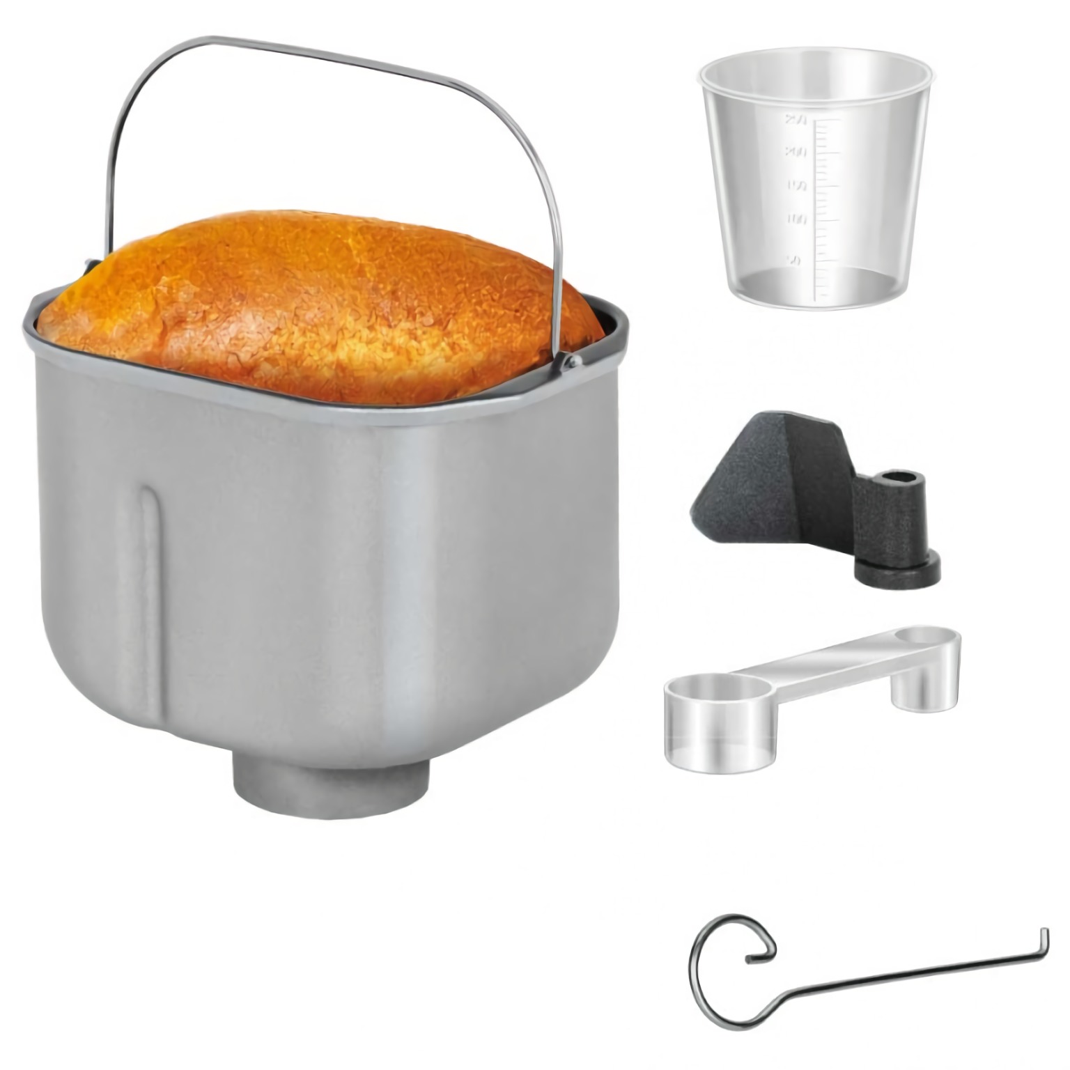MPM MUC-01 Panificadora Amasadora Automática, 12 Programas, Pan Integral, Sin Gluten, Antiadherente, 900 g, 600W, Retroiluminado 
