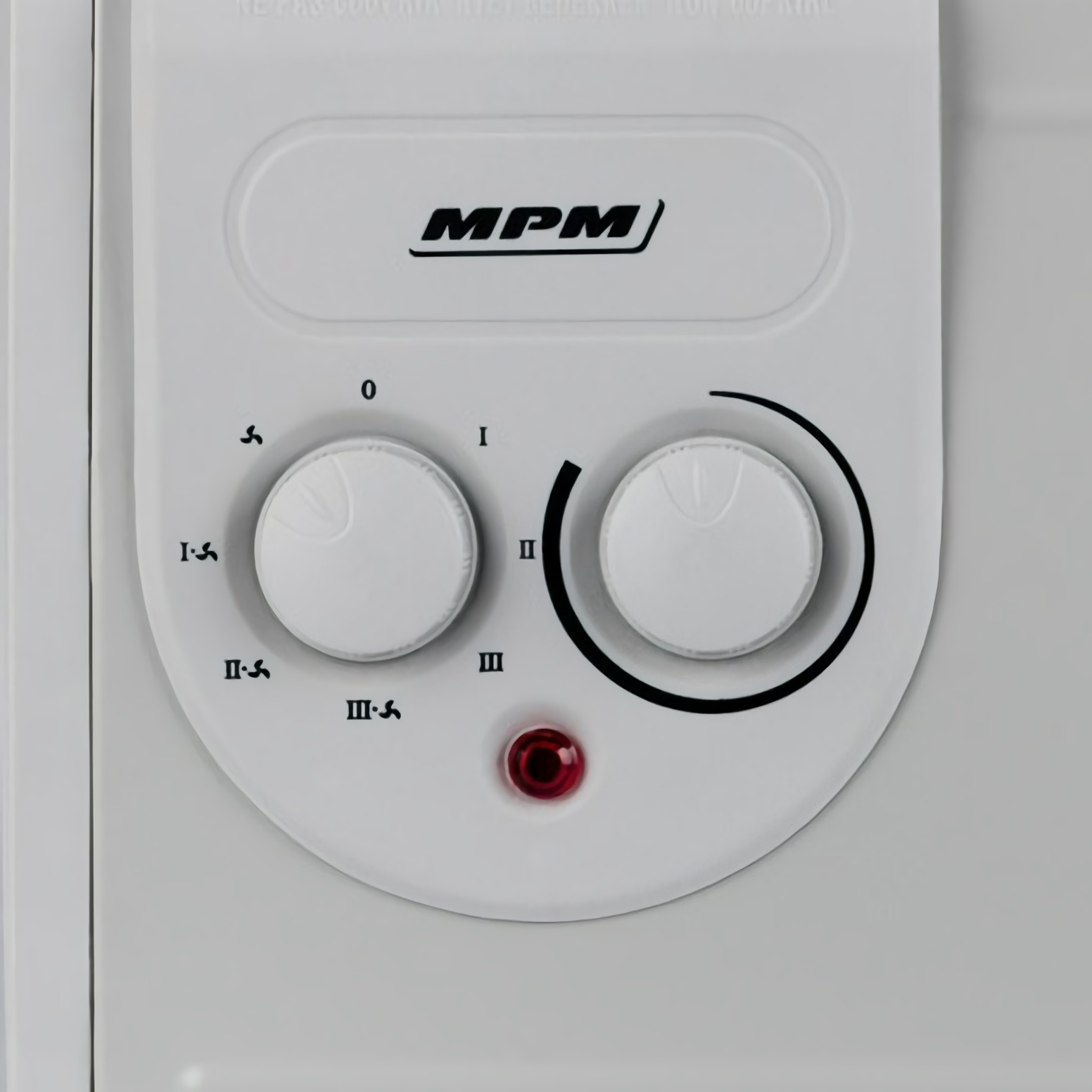 MPM MUG-07 Convector aire caliente con termostato regulable para un bajo consumo, 3 niveles potencia, silencioso, (800W 1200W 2000W)