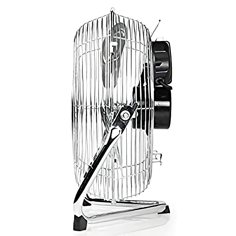 MPM MWP-01 Ventilador industrial suelo cuerpo metal, 3 aspas metálicas 45cm, 3 velocidades, potente motor silencioso 100W