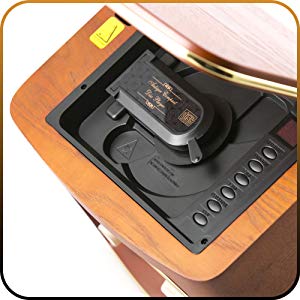 Camry CR1109 - Radio CD retro estilo vintage antigua de madera estereo (FM - LW - CD - USB - MP3 - AUX - Mando a distancia)