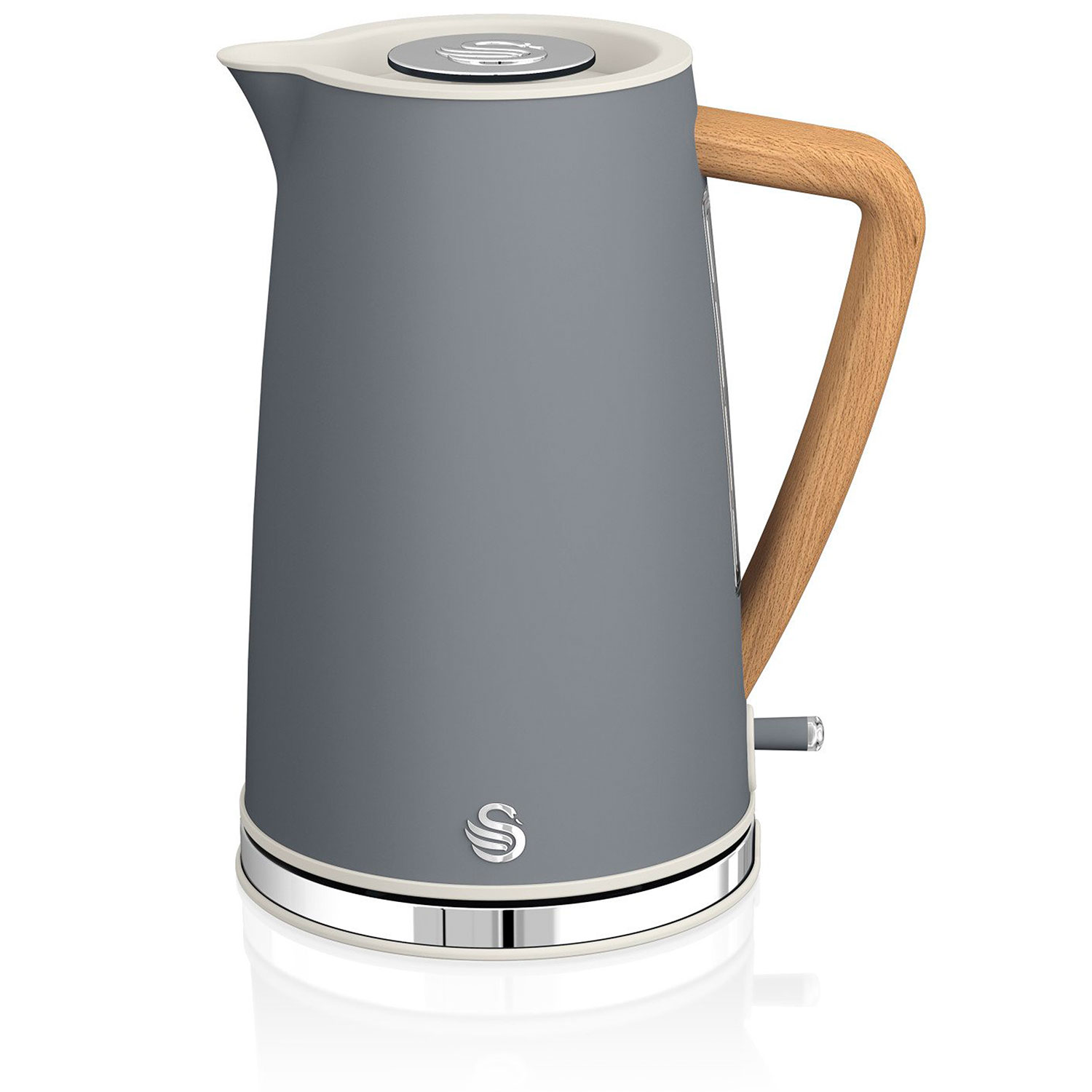 Wasserkocher 1,7L Ultra Schnell Kabellos Modernes Design Nordic 2200W SWAN SK14