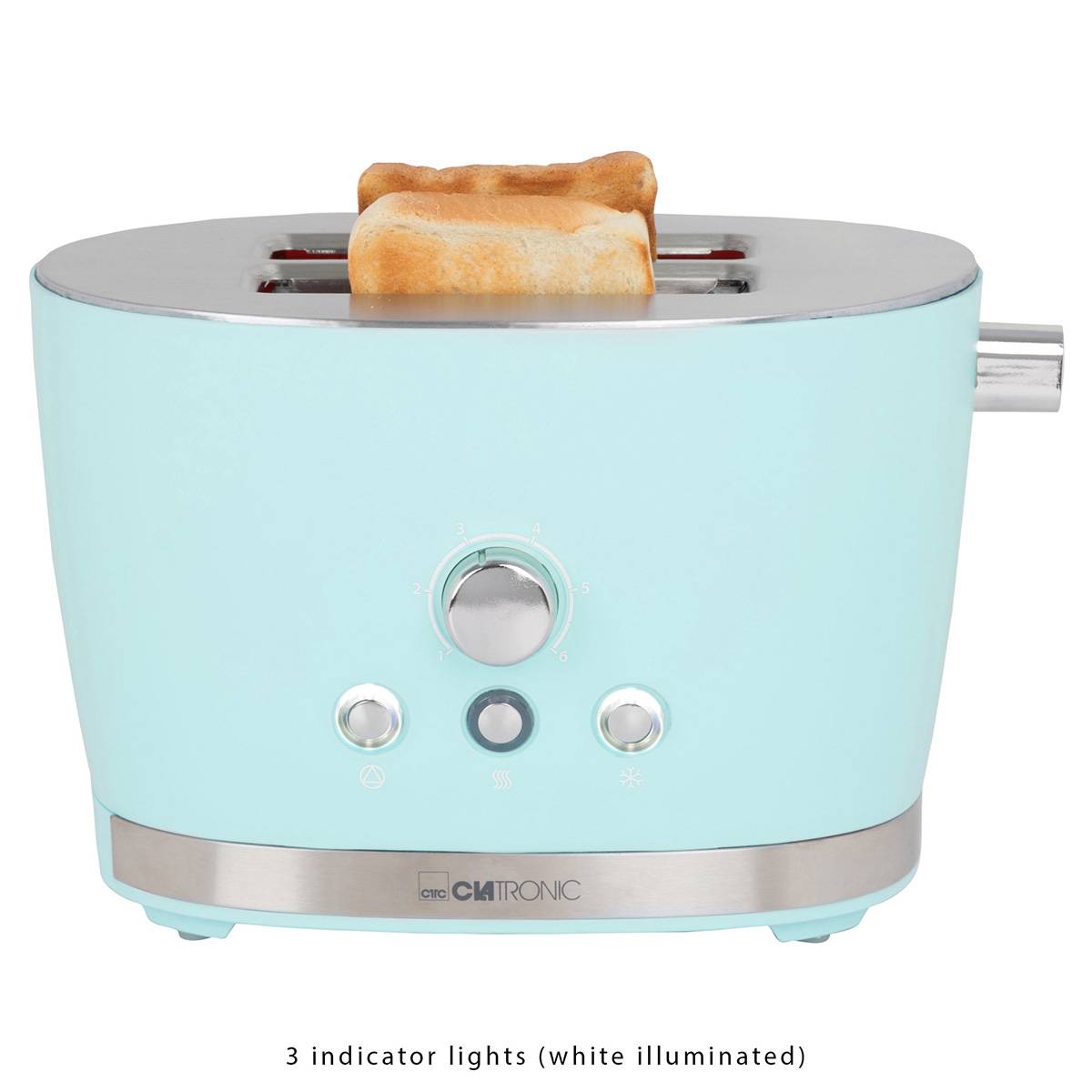 Tostadora Clatronic Rock & Retro ta 3690