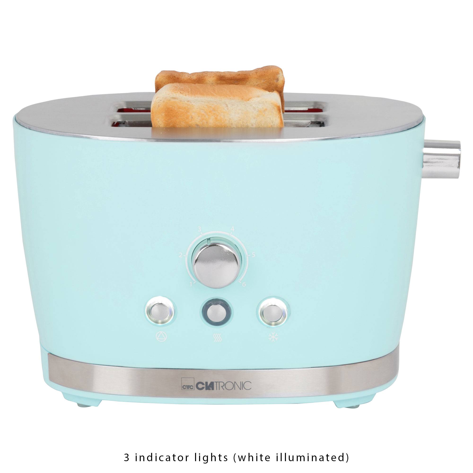 Tostadora Clatronic Rock & Retro ta 3690