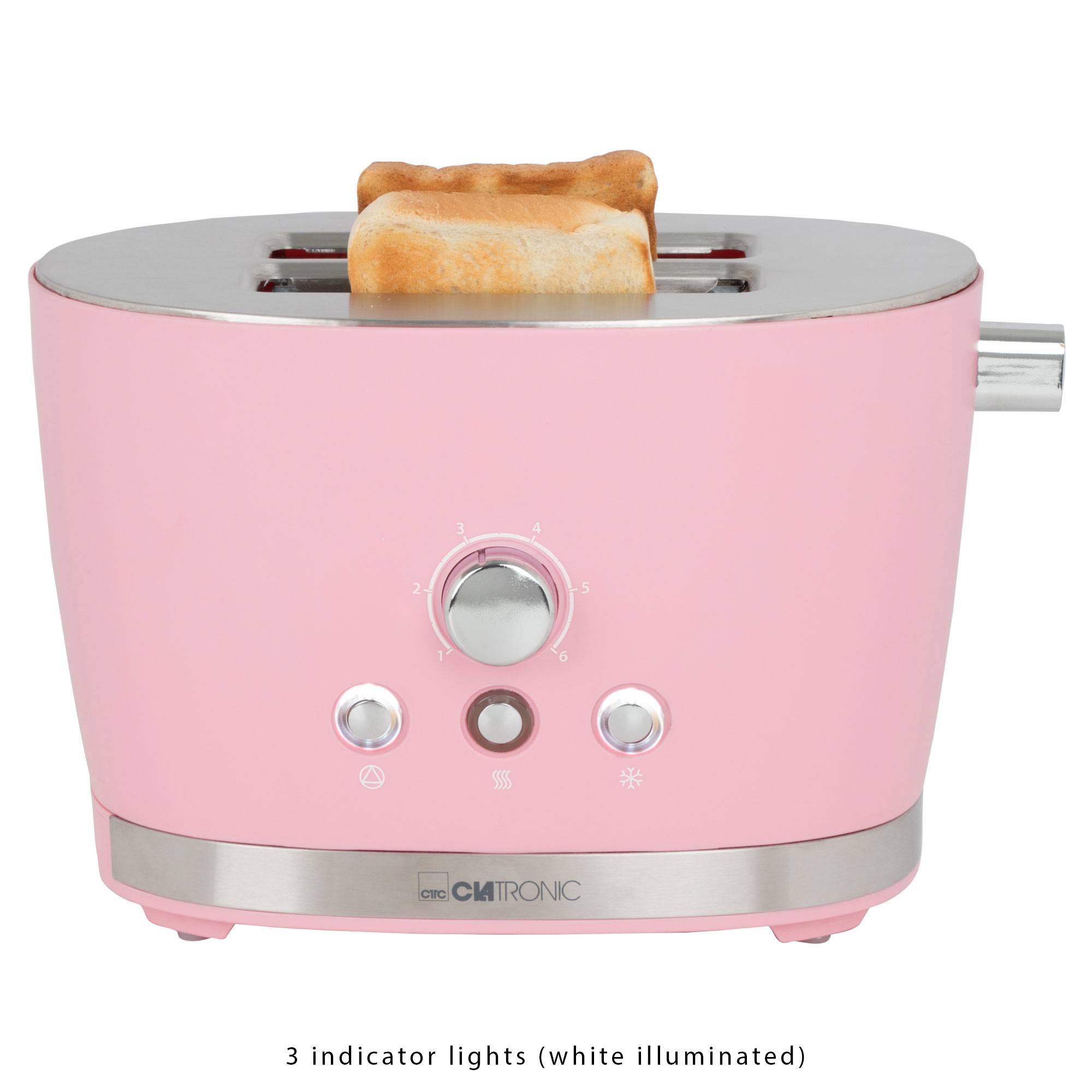 Tostadora Clatronic Rock & Retro ta 3690
