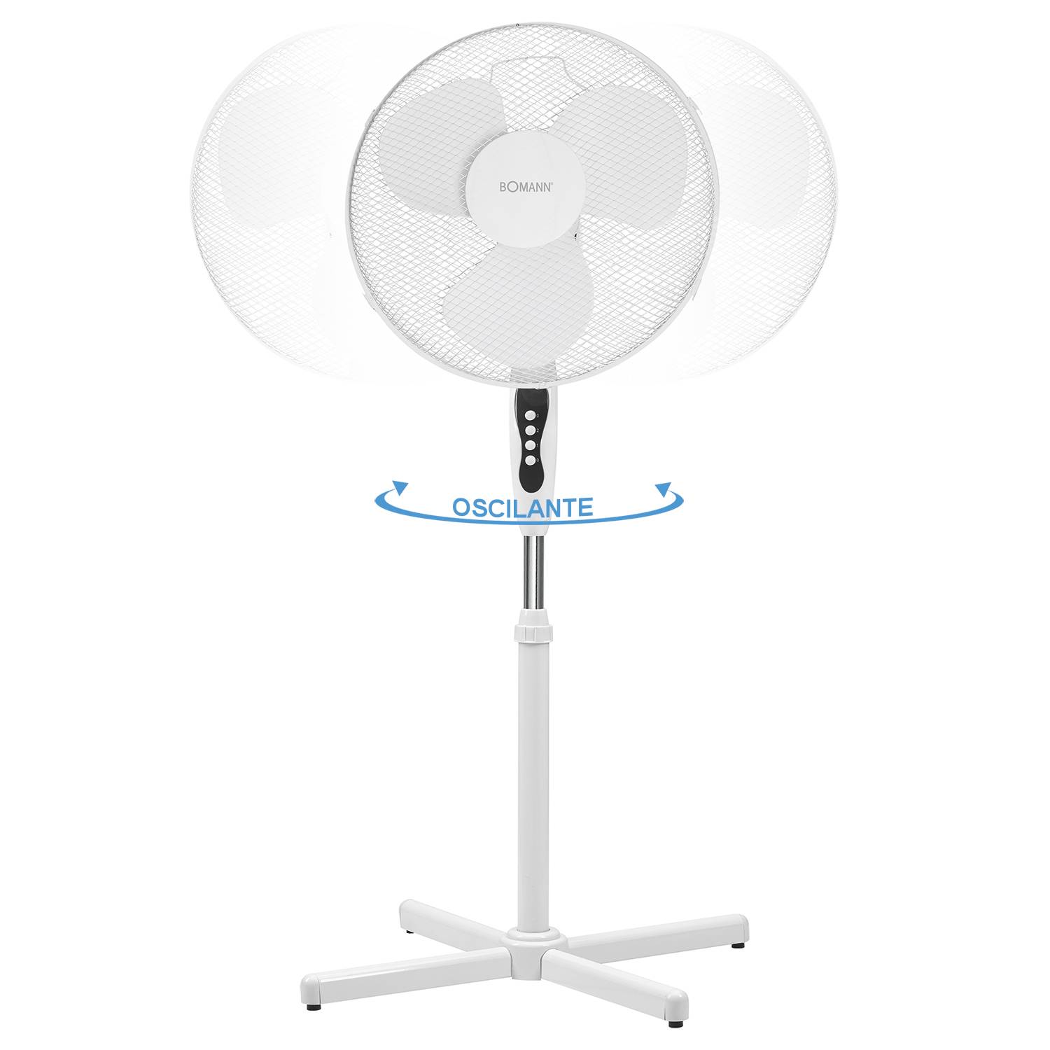 Ventilador de mesa portátil Bomann VL 1139
