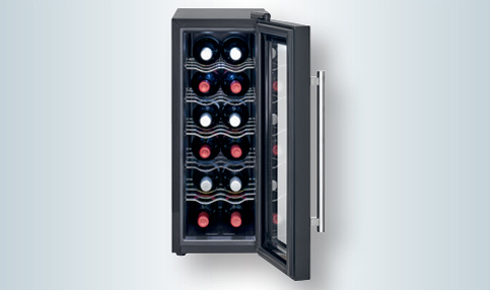 Vinoteca 12 botellas vertical, enfriamiento termoeléctrico