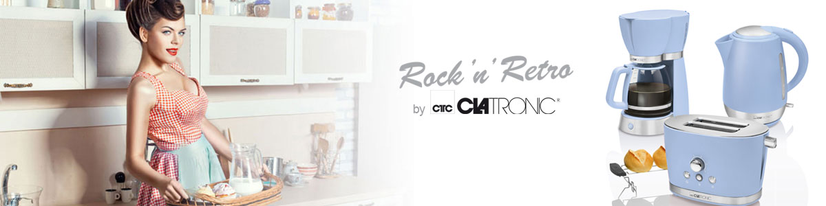 Set desayuno Clatronic Rock & Retro