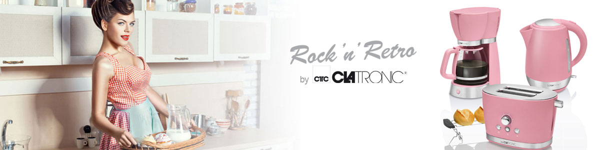 Set desayuno Clatronic Rock & Retro