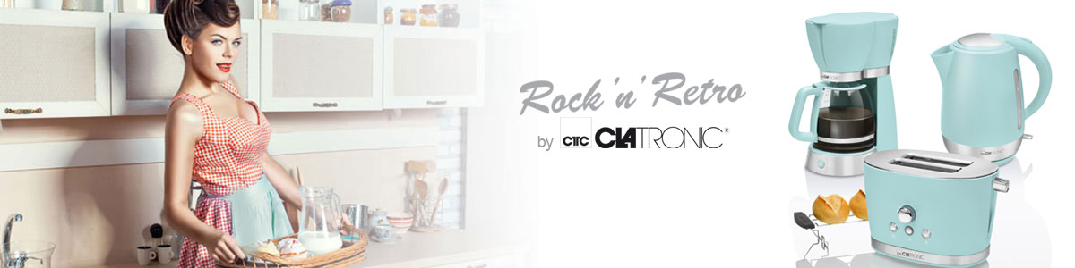 Set desayuno Clatronic Rock & Retro