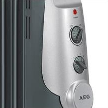 AEG RA 5520 - Radiador de aceite, 1500 W, 7 elementos, termostato, 3 niveles de potencia