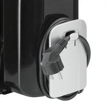 AEG RA 5587 - Radiador de aceite, 1500 W, 7 elementos, programable, pantalla digital, 3 niveles de potencia