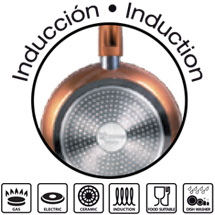 Sarten apta para todo tipo de cocinas